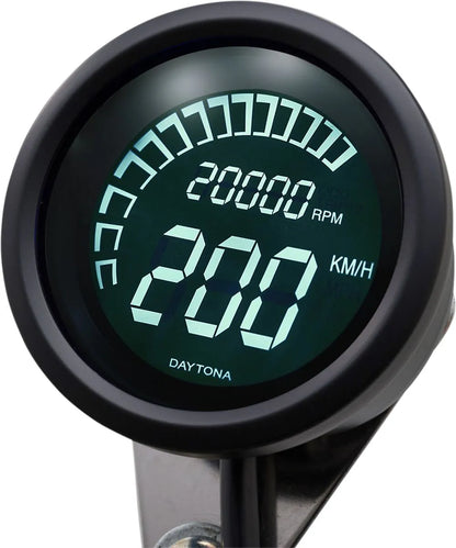 DAYTONA Digitalt Velona Speed+RPM Mätare bild 1 PMMEDIA:39e1ff7a43e959e7