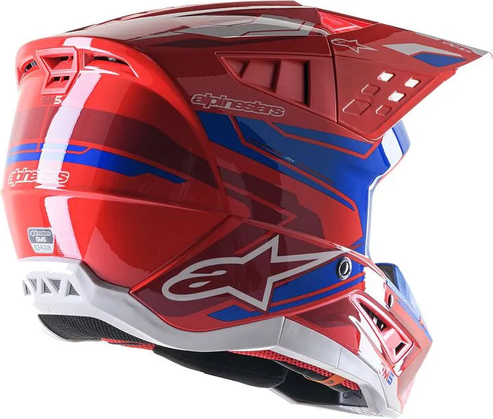 Alpinestars(Mx) Supertech M5 Action 2 Offroadhjälm integral vuxen bild 6 PMMEDIA:0445c0e28c511e6c