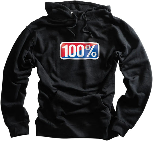 100% Classic Hoodie Svart Small bild 1 PMMEDIA:6ab3c7a5795458f7