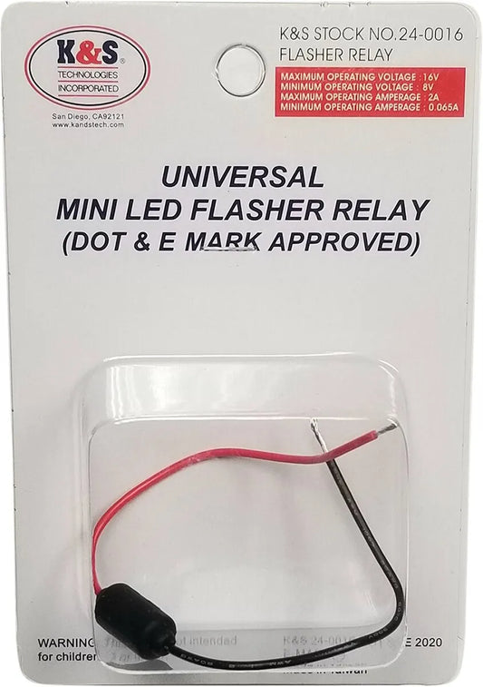 K&S TECHNOLOGIES Universell Mini LED Blinkersrelä bild 2 PMMEDIA:602f8261daf26ff9