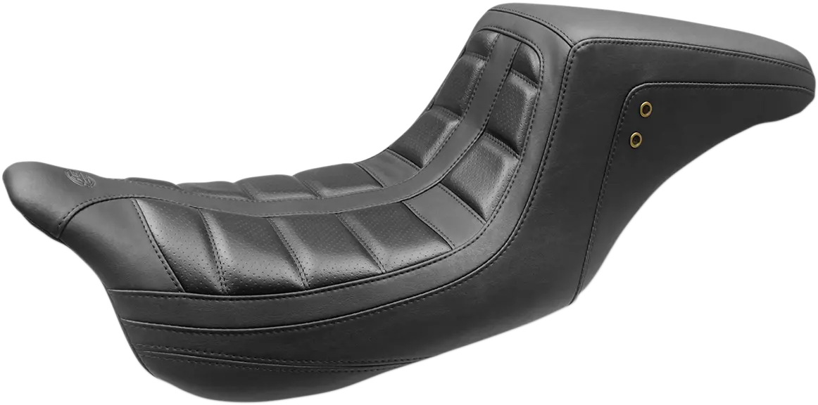 Mustang Squareback One-Piece Seat Sadlar Harley Touring bild 3 PMMEDIA:b7e634ef9cee3962