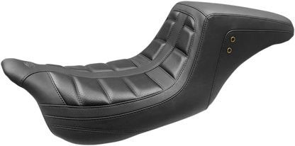 Mustang Squareback One-Piece Seat Sadlar Harley Touring bild 3 PMMEDIA:b7e634ef9cee3962