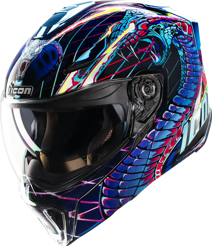 Icon Threshold™ Synthwave Lazer Cobra Modular Modulhjälm bild 1 PMMEDIA:0b863dc50f629a1b