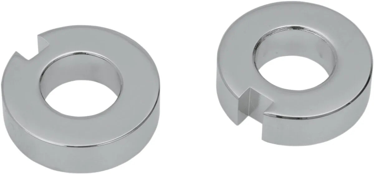 DRAG SPECIALTIES Axle Adjuster Spacer krom bild 1 PMMEDIA:570494749521b635