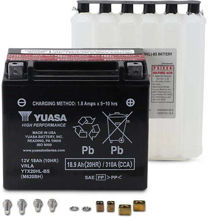 Yuasa High Performance AGM Maintenance-Free Battery Batterier bild 3 PMMEDIA:18dacdee9f19aa60