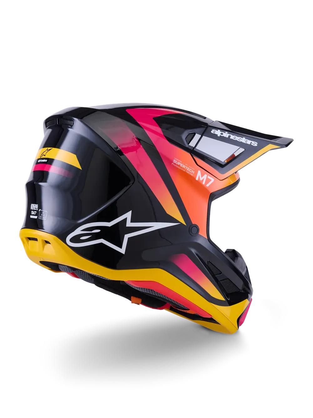 Alpinestars(Mx) S-M7 Rise Offroadhjälm integral vuxen bild 20 PMMEDIA:b705285697dc4c46