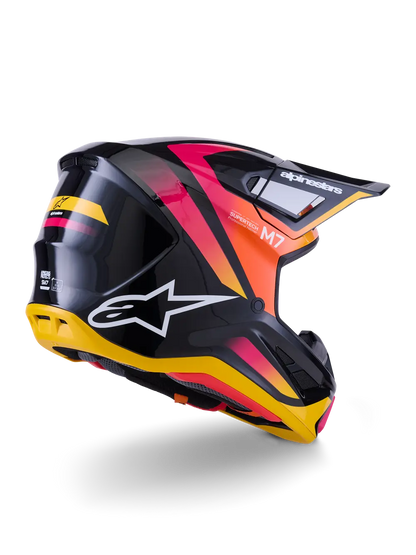 Alpinestars(Mx) S-M7 Rise Offroadhjälm integral vuxen bild 20 PMMEDIA:b705285697dc4c46