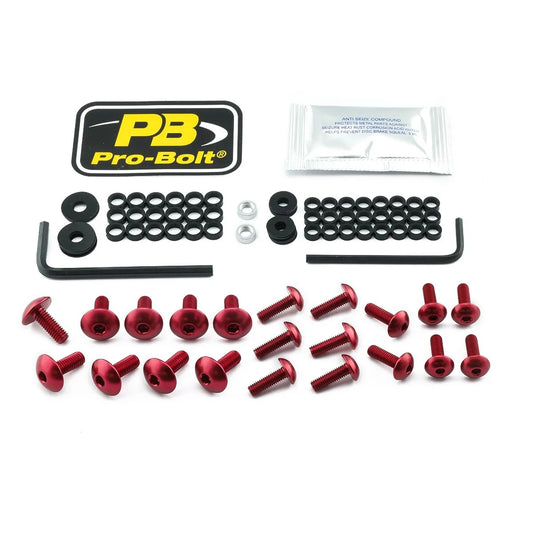 PRO BOLT Aluminium Fairing Bolt Kit för Kawasaki bild 1 PMMEDIA:07672dea84b1338d