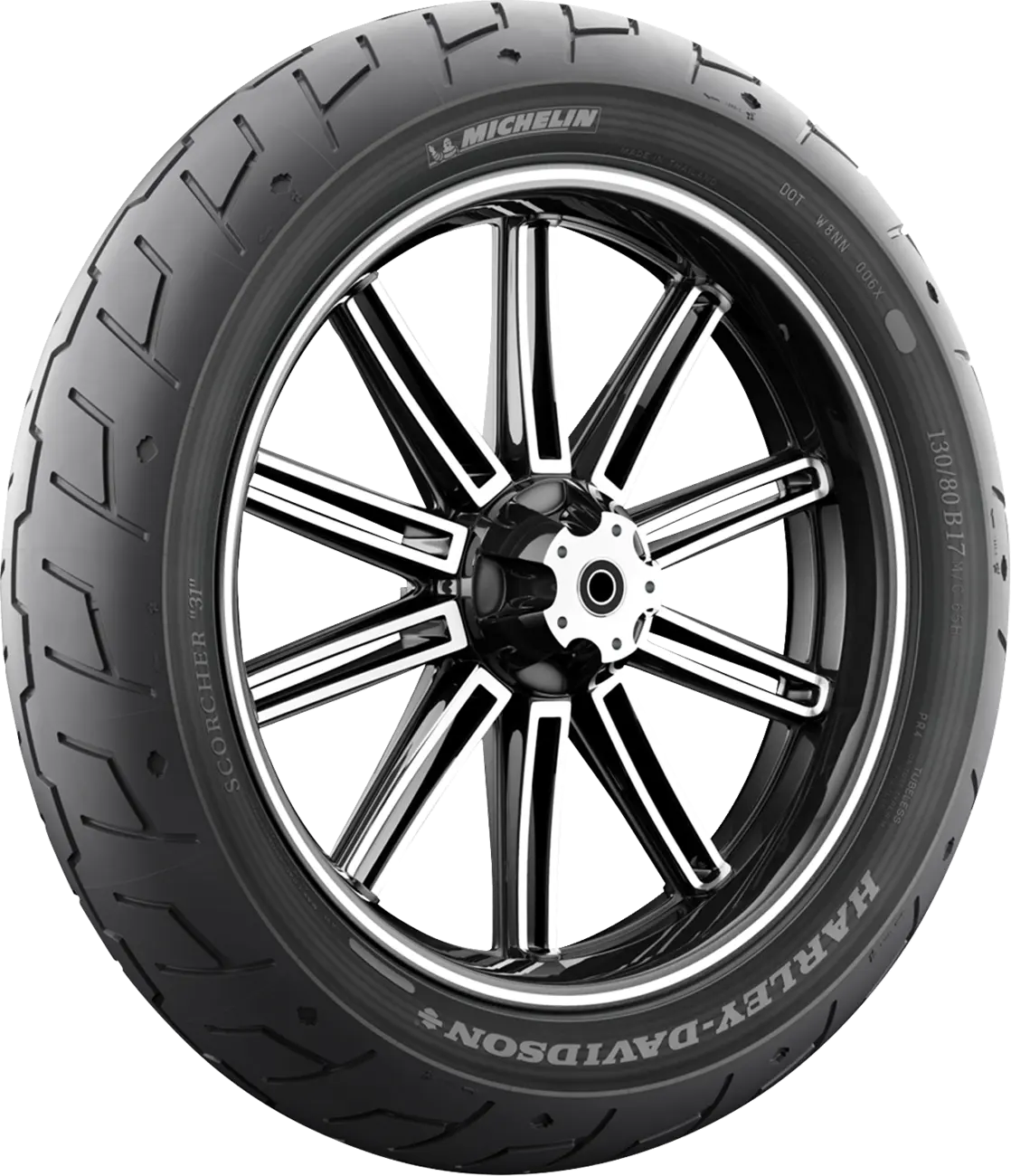 Michelin Scorcher 31 Reinforced Gatudäck (OEM) fram bild 11 PMMEDIA:a3d4266121394c8e