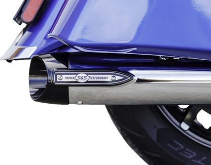 S S Cycle 4" Broadhead Slip-On Mufflers Ljuddämpare Harley bild 6 PMMEDIA:6fb1d3e8828c0078