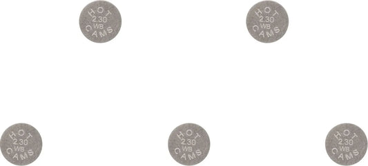 HOT CAMS Reservventilshim 5-pack 9,48x2,30 mm bild 1 PMMEDIA:df3b3fc82698bf72