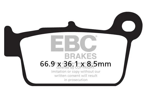 EBC R Series Heavy Duty Sinterade Bromsbelägg bild 1 PMMEDIA:2e6d605615fdda2d