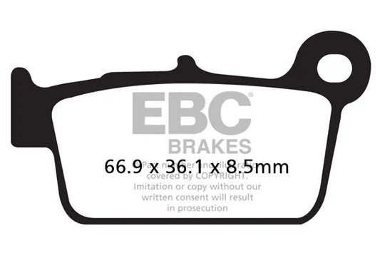 EBC R Series Heavy Duty Sinterade Bromsbelägg bild 1 PMMEDIA:2e6d605615fdda2d