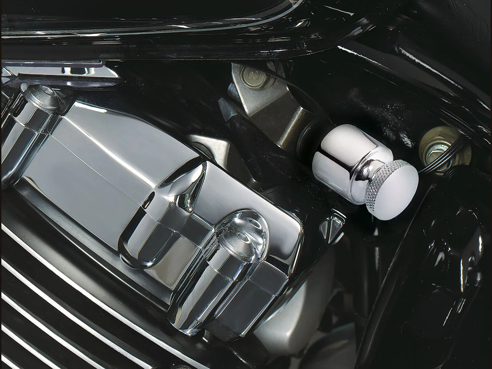 KURYAKYN Marquis Choke Knob Chrome Cover bild 4 PMMEDIA:fc33ee3158a019cb