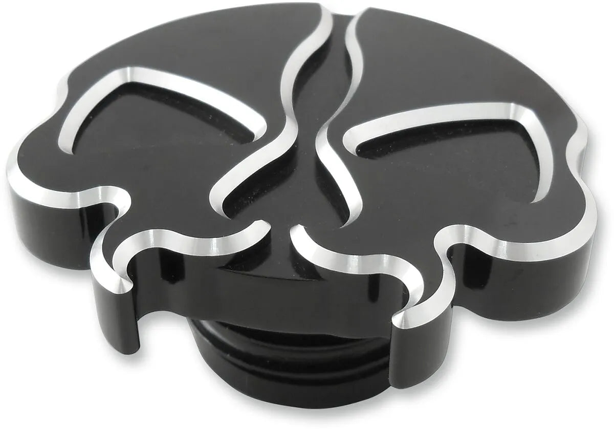 Drag Specialties Split Skull Gas Cap Tanklock bild 2 PMMEDIA:325a6be3fd26aa6d
