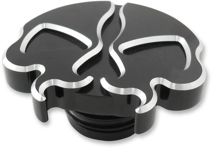 Drag Specialties Split Skull Gas Cap Tanklock bild 2 PMMEDIA:325a6be3fd26aa6d
