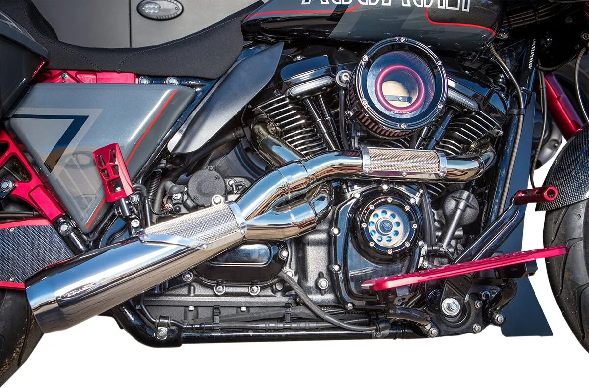 Trask 2-into-1 Big Sexy Exhaust System Kompletta avgassystem Harley bild 8 PMMEDIA:92ef3fbcf656635d