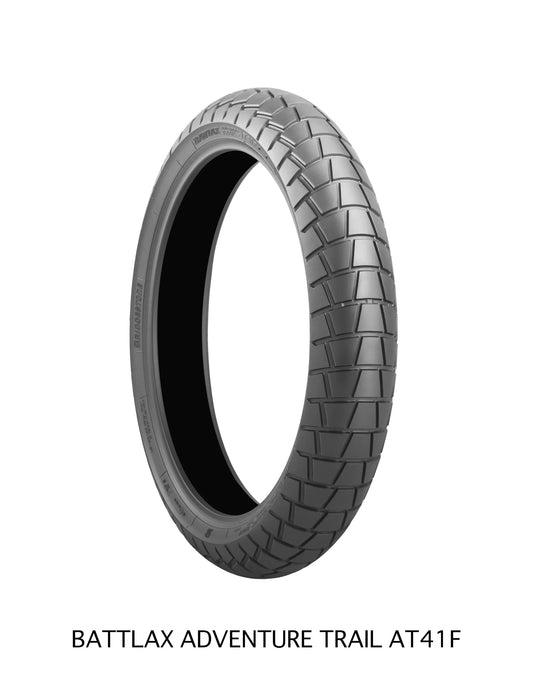 Bridgestone Battlax Adventure Trail AT41 Dual sport däck fram bild 1 PMMEDIA:68751f3d9194d45c