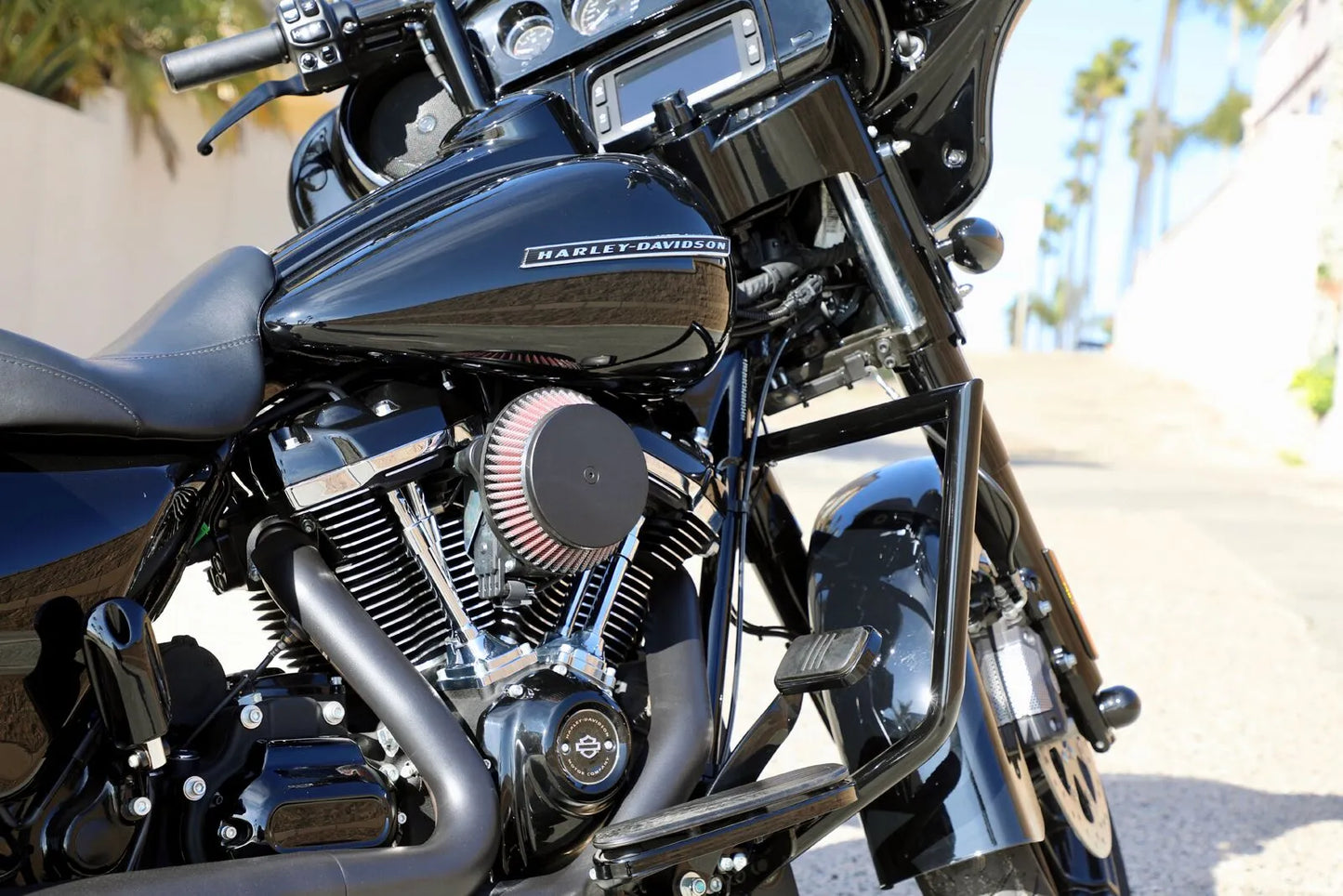 La Choppers Twin Peaks Engine Guard Motorskydd bild 12 PMMEDIA:c5380c24503d049e