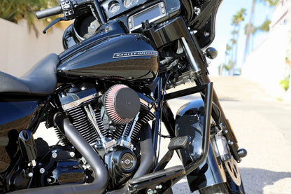 La Choppers Twin Peaks Engine Guard Motorskydd bild 12 PMMEDIA:c5380c24503d049e