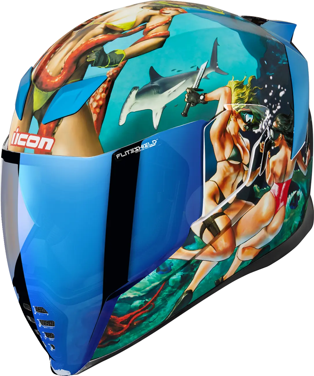 Icon Airflite™ Pleasuredome 4 Integralhjälm vuxen bild 1 PMMEDIA:2f3fc665b32b062b