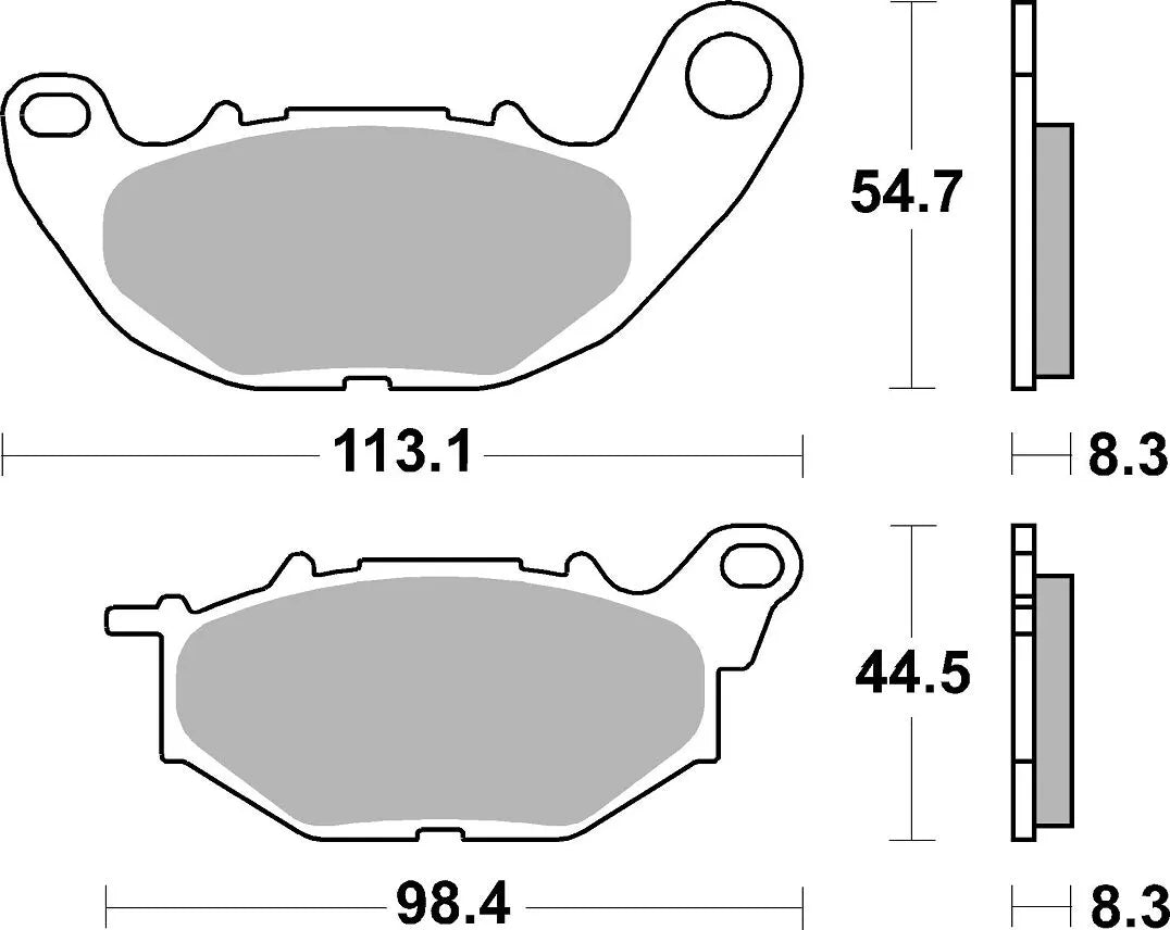 SBS DC Racing Dual Carbon Bromsbelägg bild 3 PMMEDIA:8a714b94811c08e4