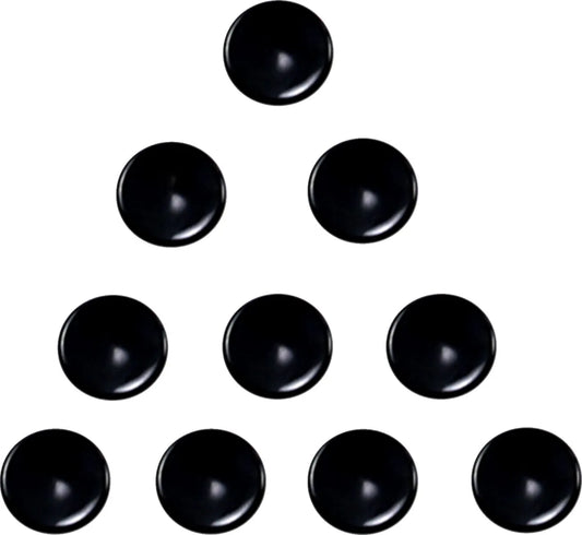 DRAG SPECIALTIES Bolt Covers - Svarta bultskydd i aluminium bild 1 PMMEDIA:984e986ea4f17369