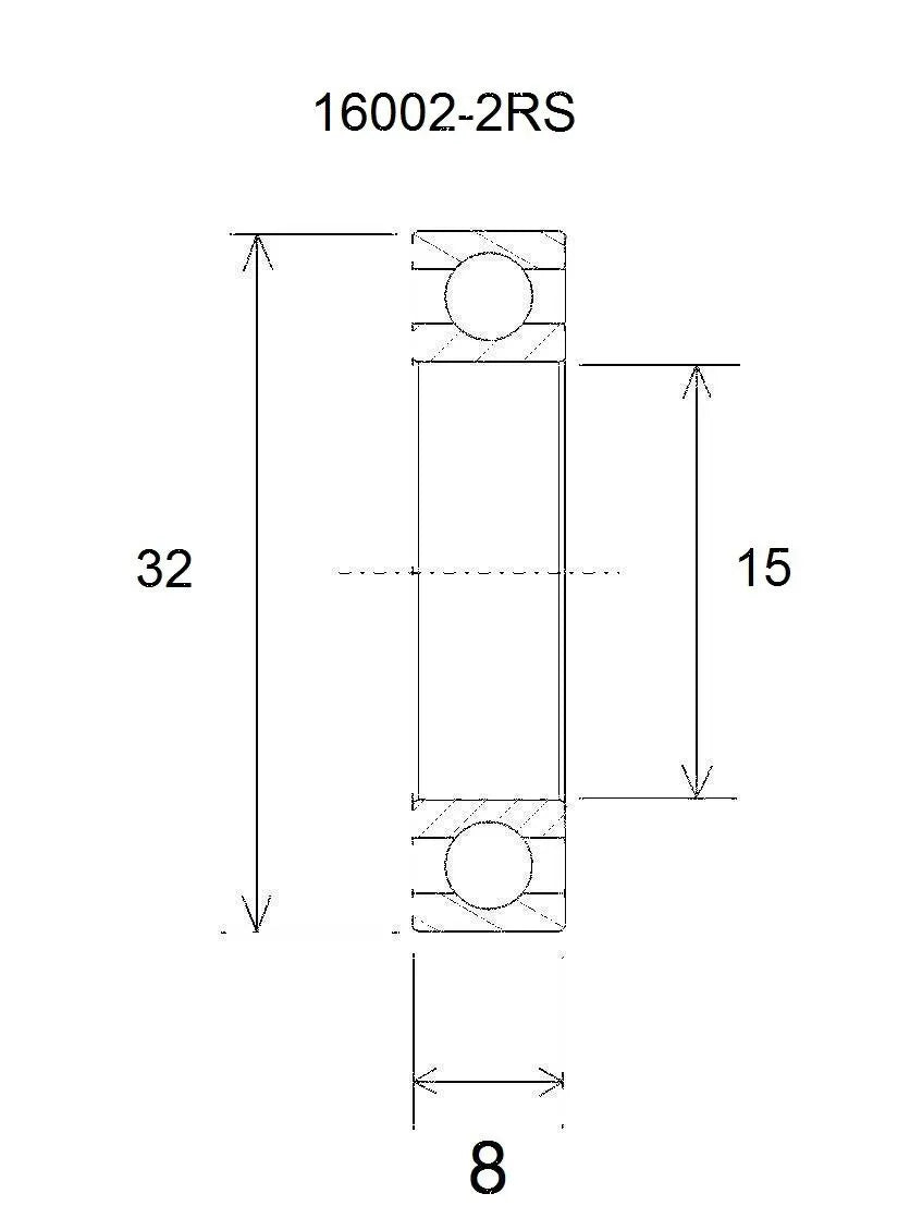 BLACK BEARING B3 Lager 15x32x8 mm bild 1 PMMEDIA:34d49d488592775d