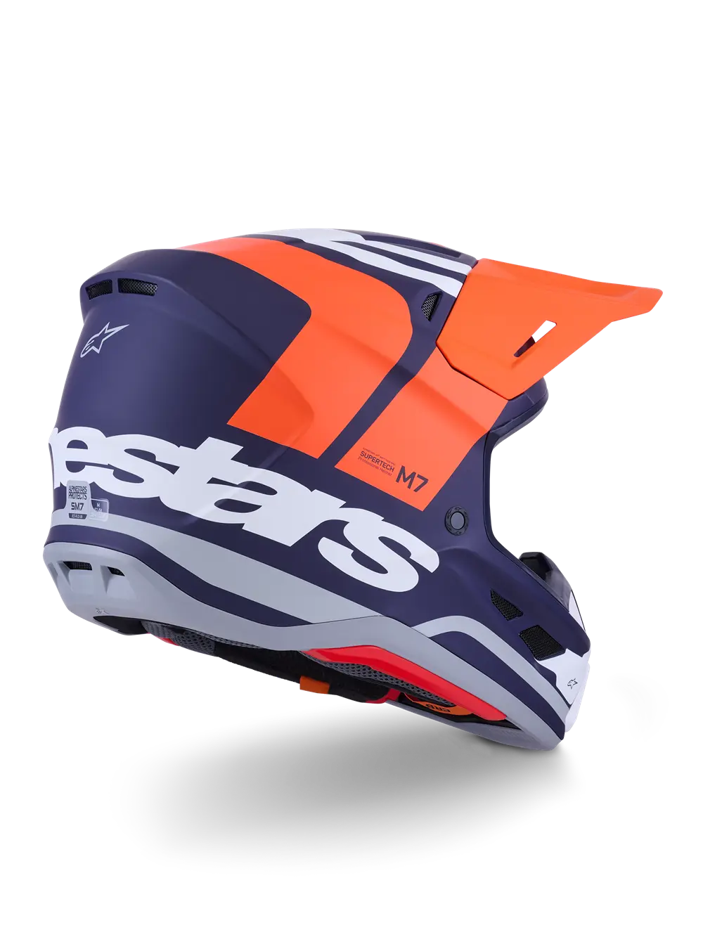 Alpinestars(Mx) S-M7 Core Offroadhjälm integral vuxen bild 13 PMMEDIA:90a185c33b647abe