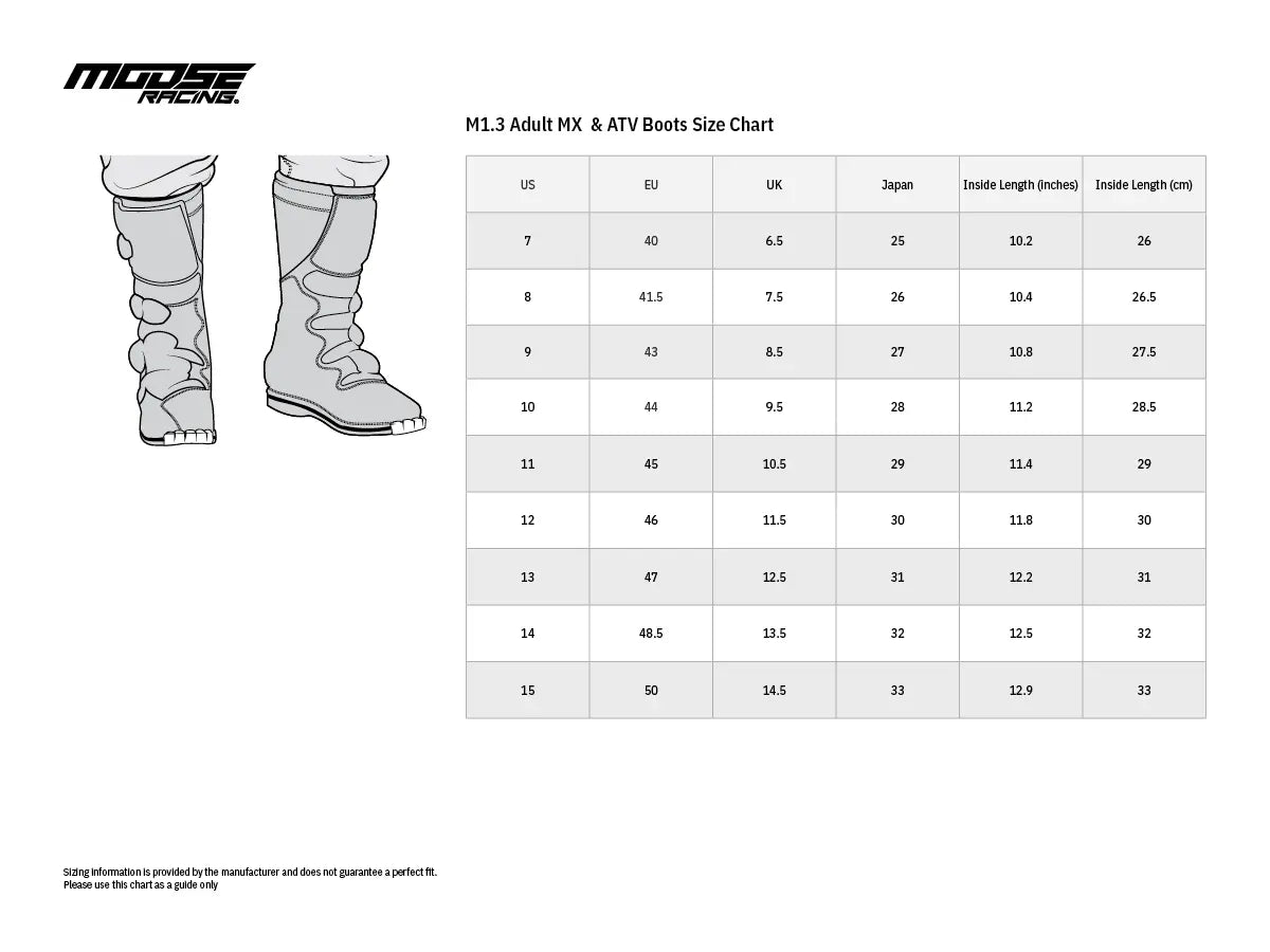 MOOSE OFFROAD SOFT-GOODS Qualifier MX Stövlar Röd 13 bild 2 PMMEDIA:c7efc1ad07ec096d
