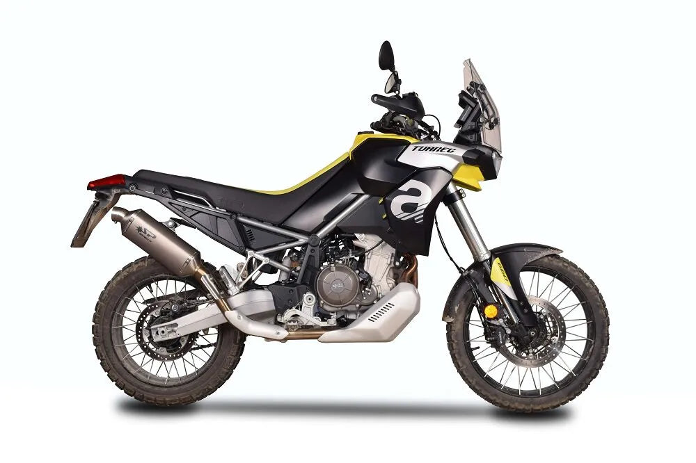 SPARK DAKAR Slip-On Ljuddämpare Titanium för Aprilia Tuareg bild 5 PMMEDIA:0acde6b707adb83e