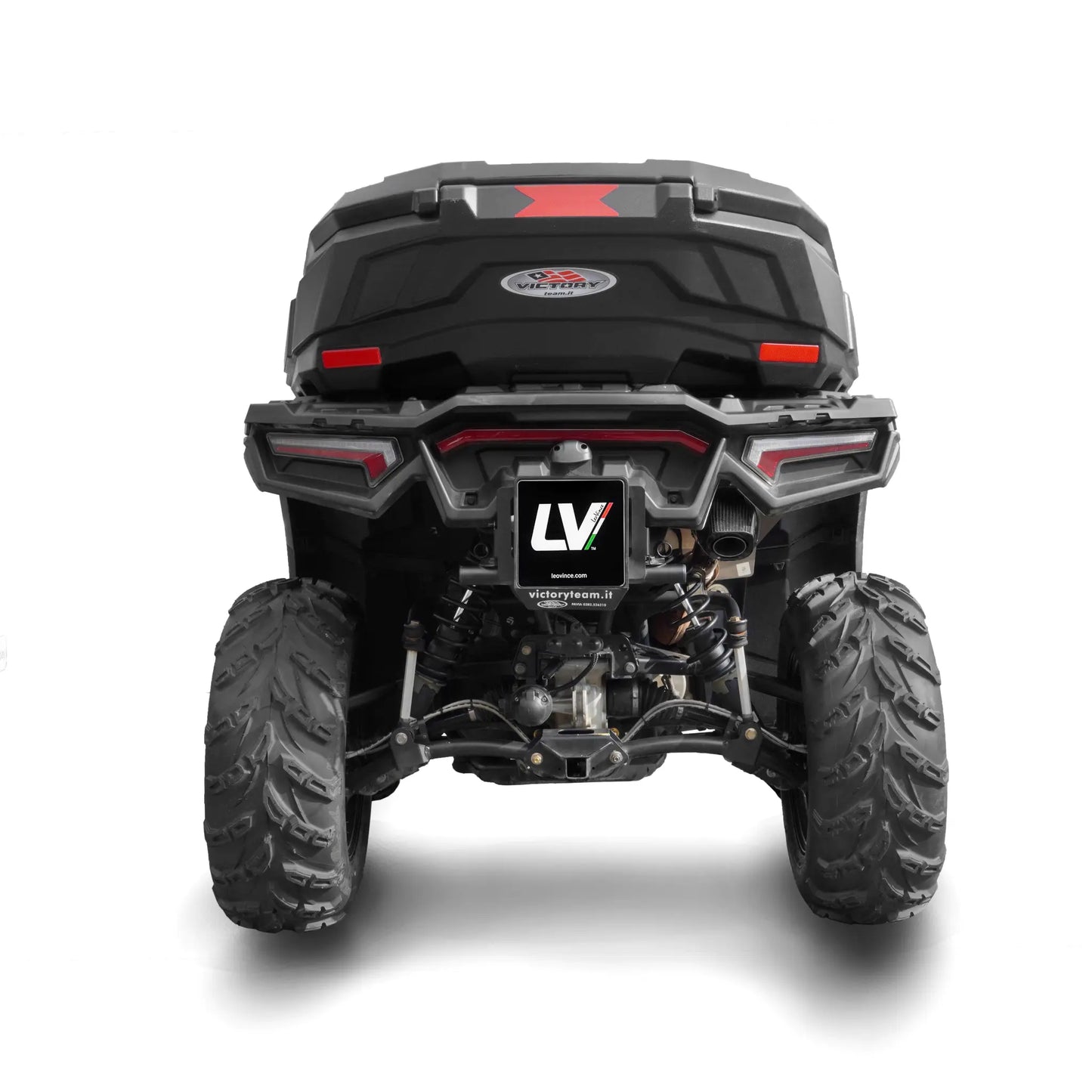LEOVINCE LV One Evo Slip-On Ljuddämpare i Rostfritt Stål för ATV bild 6 PMMEDIA:f6168d7e9253899e