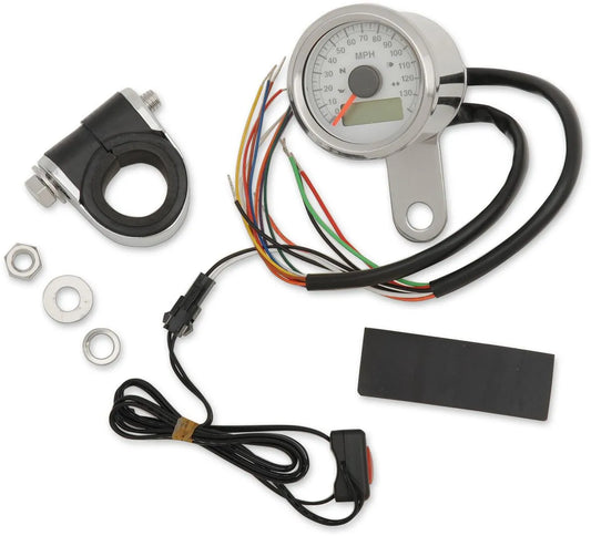 DRAG SPECIALTIES Programmersbar Elektronisk Hastighetsmätare 1-7/8" bild 1 PMMEDIA:6f3470676588d501