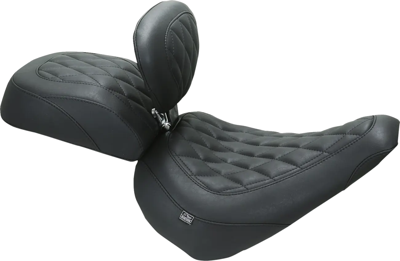 Mustang Wide Tripper™ Solo Seat Sadlar Harley Softail bild 6 PMMEDIA:2ddaaeb024a6439a