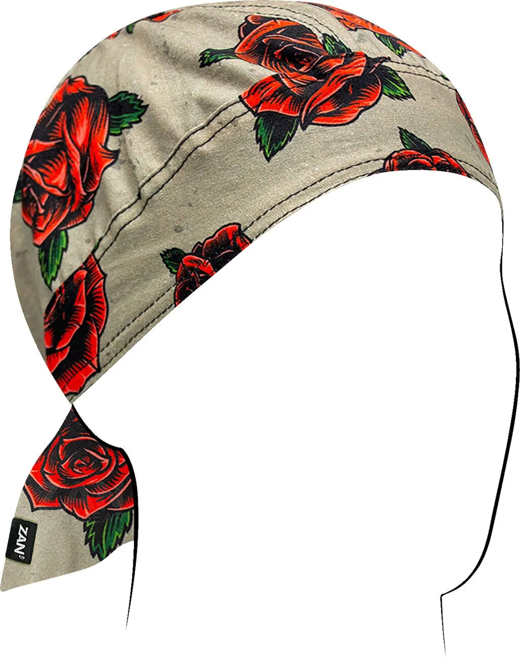ZAN HEADGEAR Flydanna® Head Wrap Tattoo Roses bild 1 PMMEDIA:64996129b66b121f