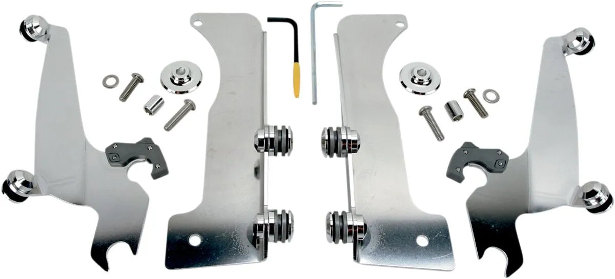 Memphis Shades Metric No-Tool Trigger-Lock Mount Kit for Sportshield Fästdelar & kit för vindrutor bild 17 PMMEDIA:36ec27f74060256f