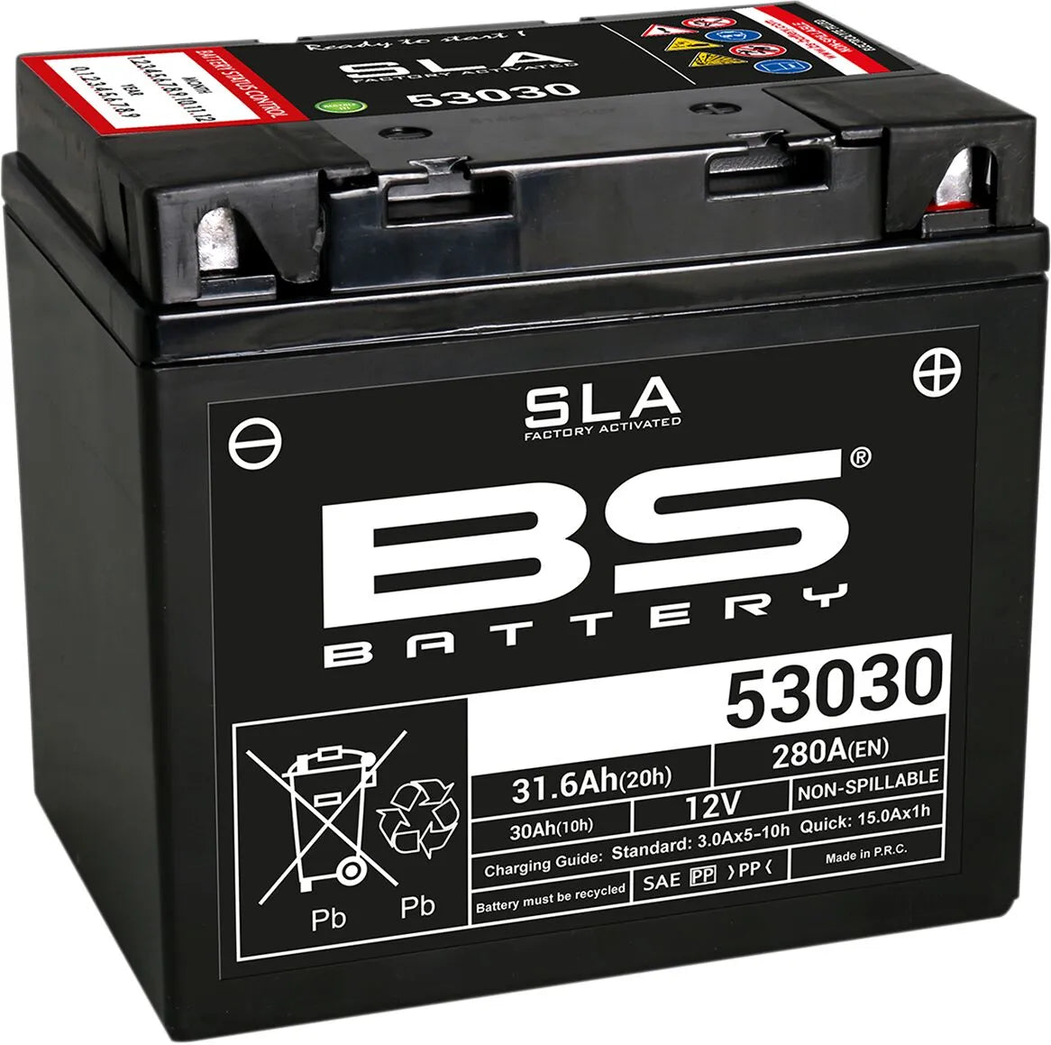 BS BATTERY 53030 SLA Underhållsfritt AGM-batteri bild 4 PMMEDIA:5badbcec9b2d8702