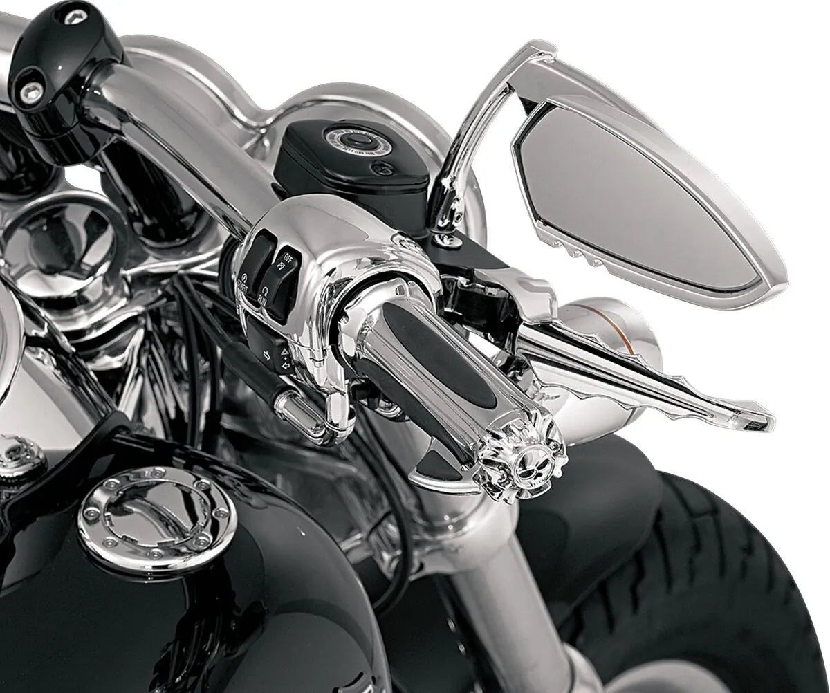 KURYAKYN Zombie Premium Handtag med Throttle Boss – Chrome bild 3 PMMEDIA:dfe098b7929c4804