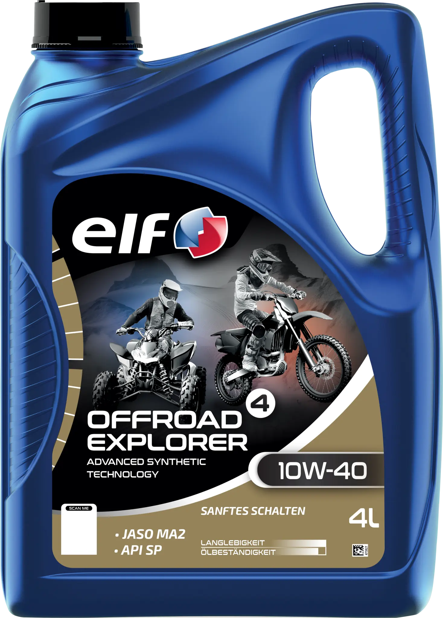 ELF Off-Road 4 Explorer 10W-40 DE ADV SYN Motorolja 4L bild 1 PMMEDIA:b0bdab656c78c94c