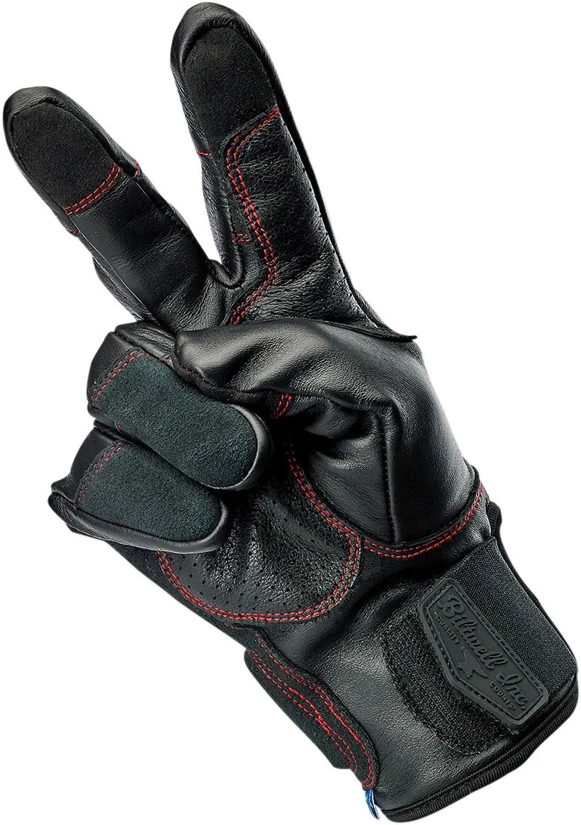 BILTWELL Belden Handskar Redline XS bild 9 PMMEDIA:a75bee80bcbbbca5