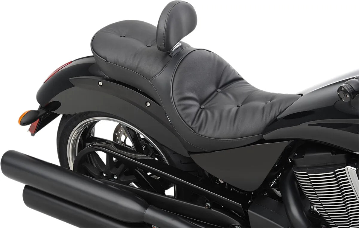 Drag Specialties Seats Ez Glide II™ Backrest Compatible Low-Profile Leather Touring Seat Övriga gatmotorcyklar bild 11 PMMEDIA:b5e62c442ae5e606