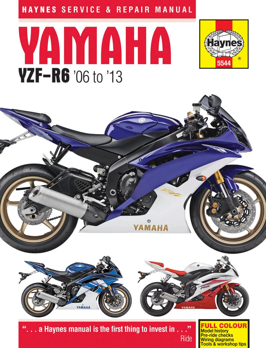 HAYNES Servicehandbok Yamaha YZF-R6 (06-13) bild 1 PMMEDIA:f790cb0560b59c92