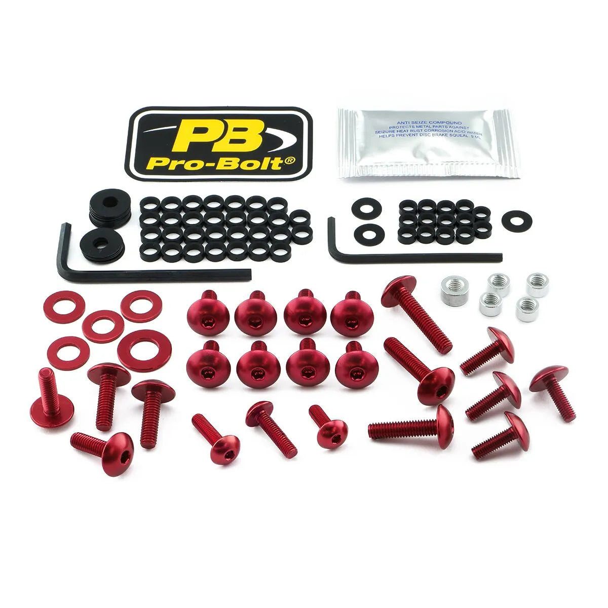 PRO BOLT Aluminium Fairing Bolt Kit för Kawasaki bild 1 PMMEDIA:214457d0bd9cffd0