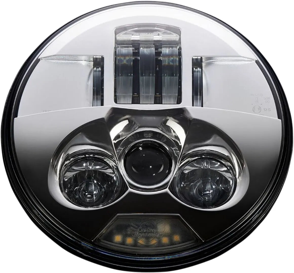 CUSTOM DYNAMICS 7" ProBeam® LED Strålkastare Chrome ECE bild 1 PMMEDIA:befb72e4b4dd8810