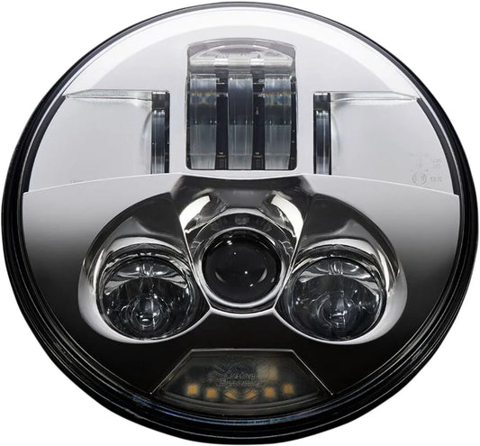 CUSTOM DYNAMICS 7" ProBeam® LED Strålkastare Chrome ECE bild 1 PMMEDIA:befb72e4b4dd8810