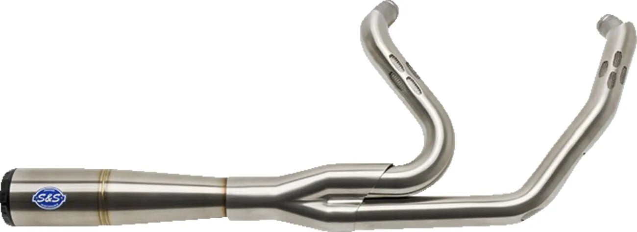 S S Cycle 2-into-1 Diamondback Exhaust System Kompletta avgassystem Harley bild 4 PMMEDIA:94426509e00ef362
