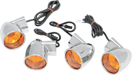 Drag Specialties Bullet-Style Turn Signal Kit Blinkers bild 2 PMMEDIA:97cca1c1e34b2ee6