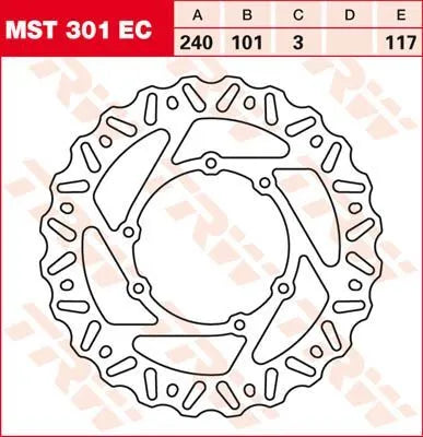 Trw EC Cross Design Brake Rotor Bromsskivor offroad bild 2 PMMEDIA:876dfd409256ef4a
