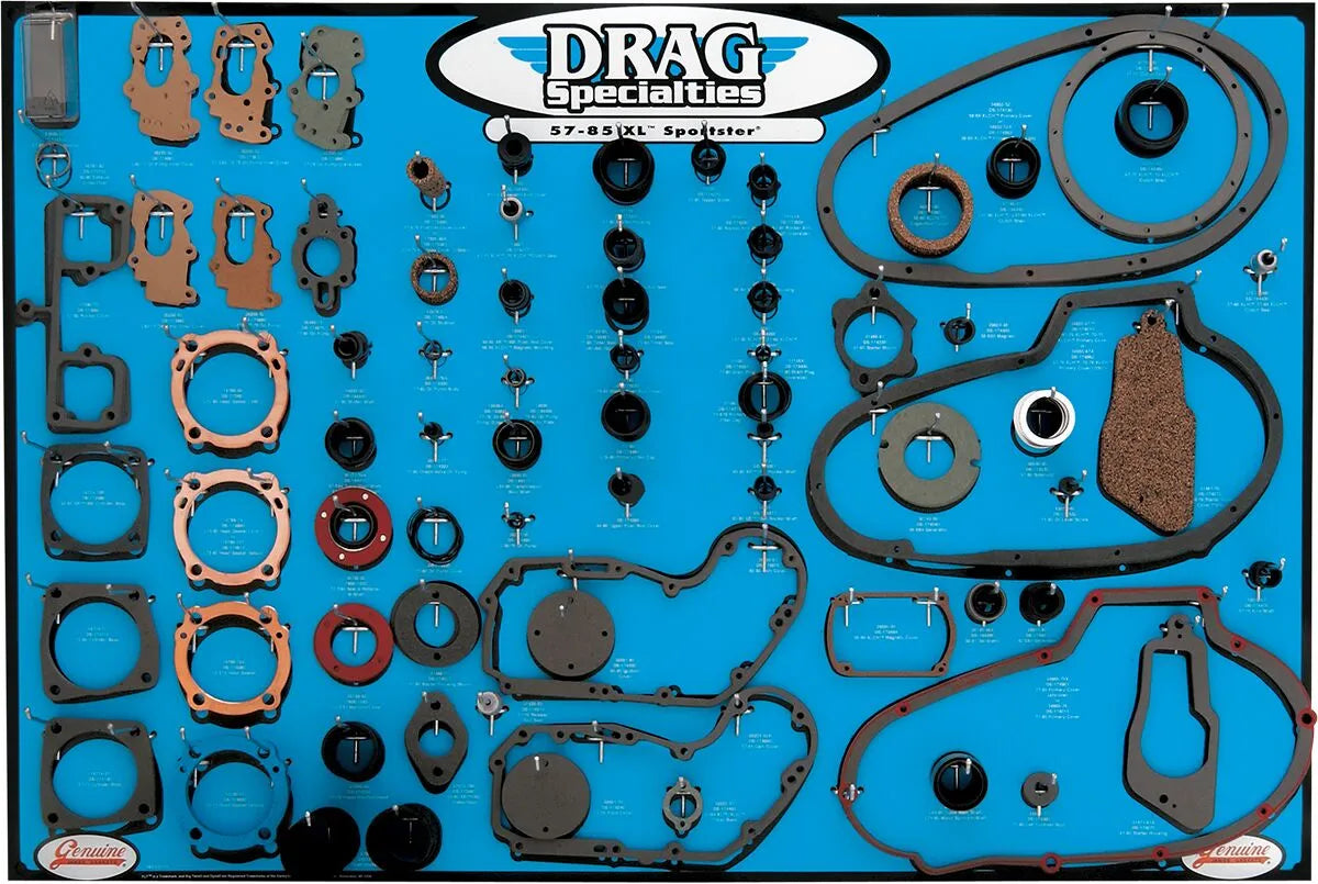 DRAG SPECIALTIES Packningsdisplay för 57-85 XL Motor bild 1 PMMEDIA:ad9e0d4de8ee0d92