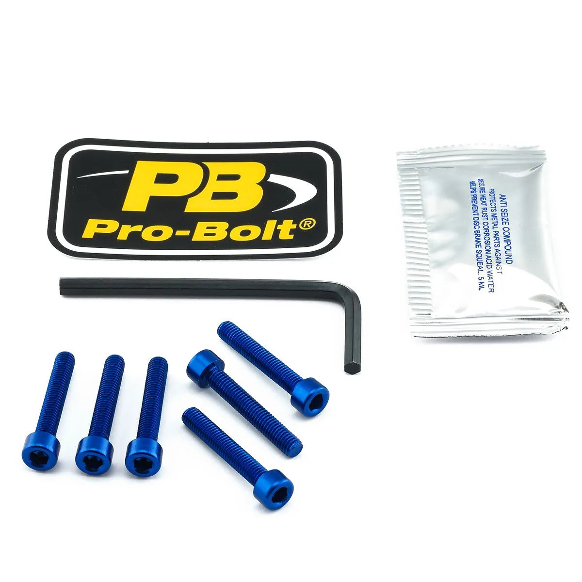 PRO BOLT Aluminium Tanklockskitt Blå bild 1 PMMEDIA:205928df638cdbd9